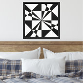 Visueller Hingucker | Moderner gespannter Leinwand (Insitu (Schlafzimmer))