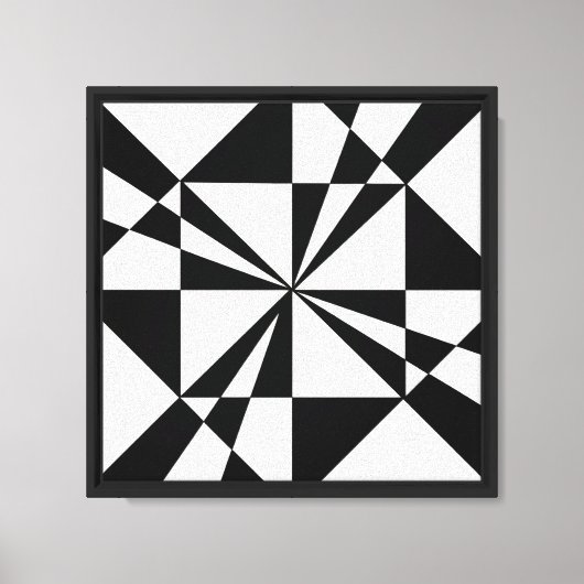 Visueller Hingucker | Moderner gespannter Leinwand (Vorderseite)