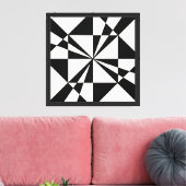 Visueller Hingucker | Moderner gespannter Leinwand (Insitu (Wohnzimmer))