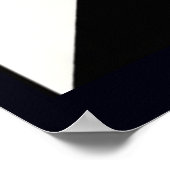 Visueller Hingucker | Moderner gespannter Leinwand Poster (Ecke)
