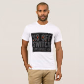 VISUELLES KONZEPT: Überdimensionierte verzerrte Bu T-Shirt (Vorne ganz)