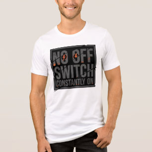 VISUELLES KONZEPT: Überdimensionierte verzerrte Bu Tri-Blend Shirt