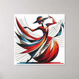 Visuelles Kunstwerk #12 Leinwanddruck