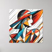 Visuelles Kunstwerk #13 Leinwanddruck (Vorderseite)