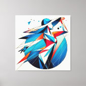 Visuelles Kunstwerk #15 Leinwanddruck (Vorderseite)