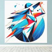 Visuelles Kunstwerk #15 Leinwanddruck (Insitu (Holzboden))