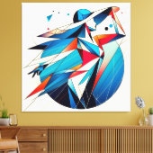 Visuelles Kunstwerk #15 Leinwanddruck (Insitu (Wohnzimmer))