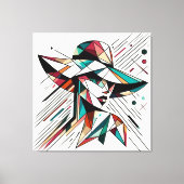 Visuelles Kunstwerk #5 Leinwanddruck (Vorderseite)