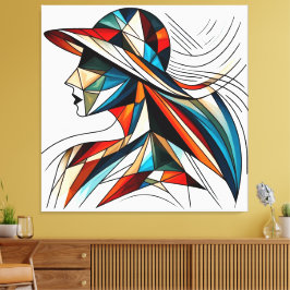 Visuelles Kunstwerk #8 Leinwanddruck