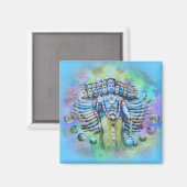 Viswarupa - Magnet - die Universelle Form (Vorderseite/Rückseite)