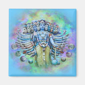 Viswarupa - Magnet - die Universelle Form (Vorne)