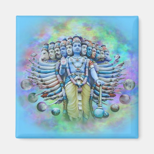 Viswarupa - Magnet - die Universelle Form (Vorne)