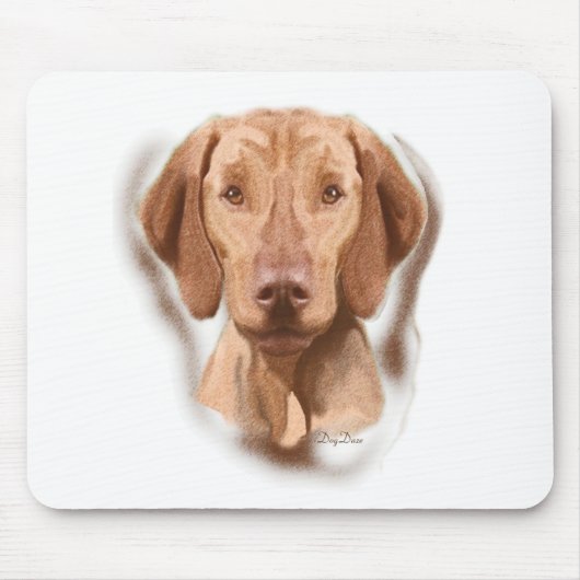 Viszla-Portrait Mousepad (Vorne)