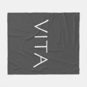 Vita Fleecedecke (Vorderseite (Horizontal))