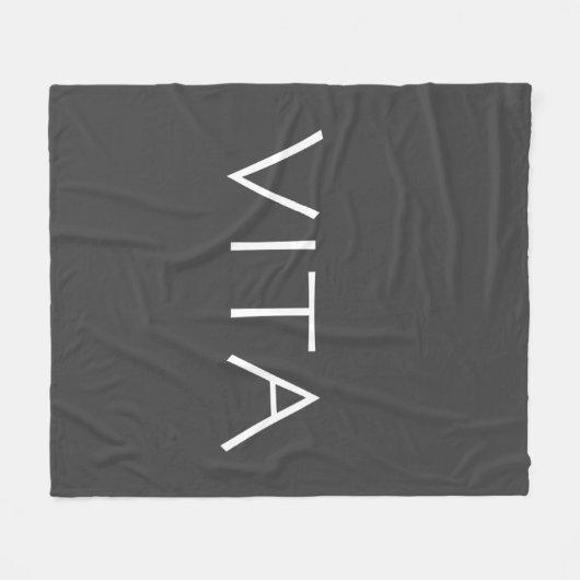 Vita Fleecedecke (Vorderseite (Horizontal))