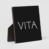 Vita Fotoplatte (Vorderseite)