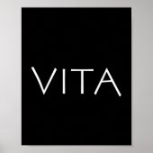 Vita Poster (Vorne)