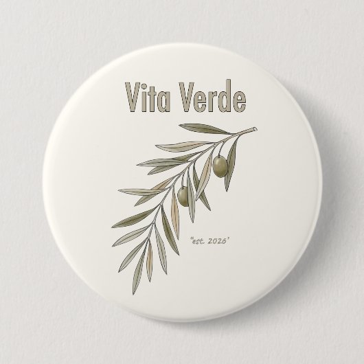 Vita Verde Collection Beige Button (Vorderseite)