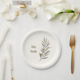 Vita Verde Collection Pappteller