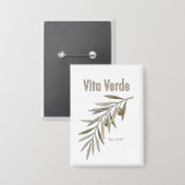 Vita Verde Collection White Button (Vorderseite/Rückseite)
