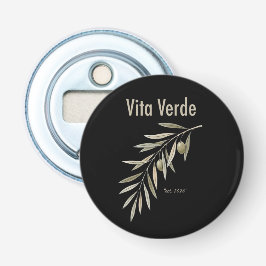 Vita Verde Kollektion Schwarz Flaschenöffner