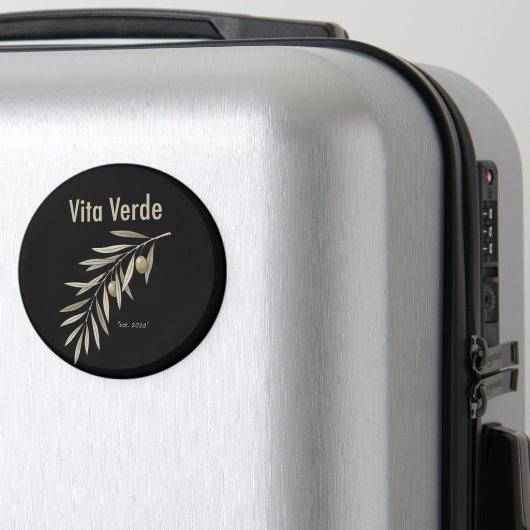 Vita Verde Kollektion Schwarz Magnet (In Situ (Gepäck))