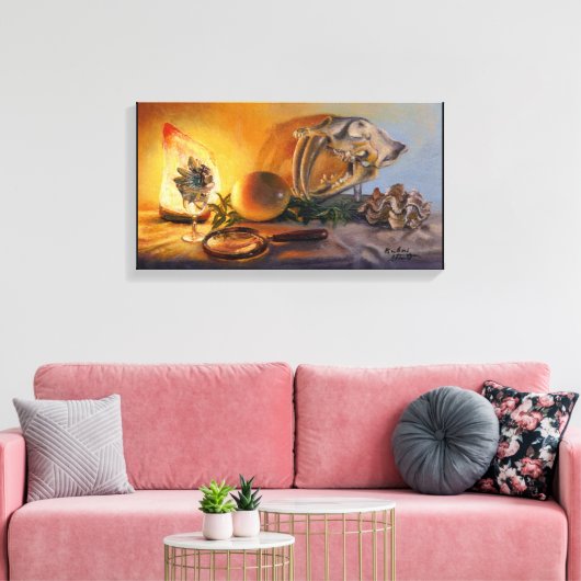 ‚Vitae Mortuus‘ Leinwanddruck (Insitu (Wohnzimmer))