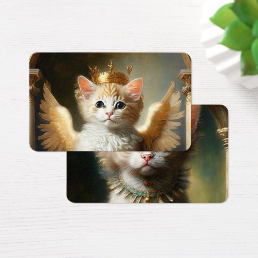 Vitage Kitten Angel (Schreibtisch)