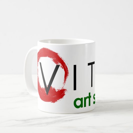 Vital Art Sessions Tasse (Vorderseite Links)