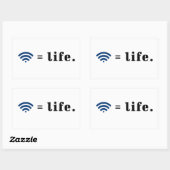 Vital Connection Rechteckiger Aufkleber (Blatt)