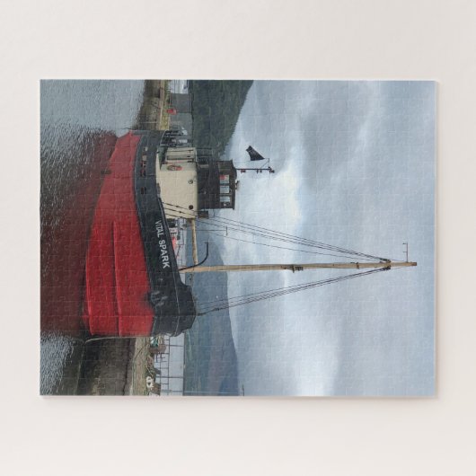 Vital Spark, Puffer Boat, Inveraray, Schottland Puzzle (Horizontal)
