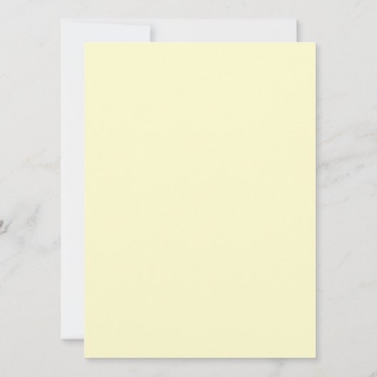 Vitale Cream Flat Card für Notizen oder Grüße Karte (Rückseite)