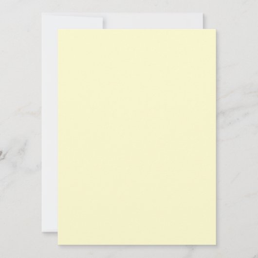 Vitale Cream Flat Card für Notizen oder Grüße Karte (Vorderseite)