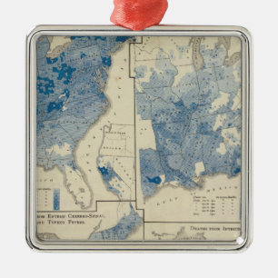 Vitale Statistiken, Volkszählung der Vereinten St Silbernes Ornament