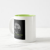 Vitalgarten, LLC Signature Tasse - Schwarz/Weiß (Vorderseite Links)