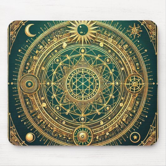 Vitalität und Langlebigkeit Sigil Mousepad (Vorne)