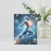 Vitality Get Well Soon Card Card Postkarte (Stehend Vorderseite)