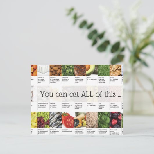 Vitalizer Postcard Postkarte (Stehend Vorderseite)