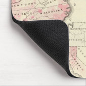 Vitalkarten der Vereinten Staaten Mousepad (Ecke)