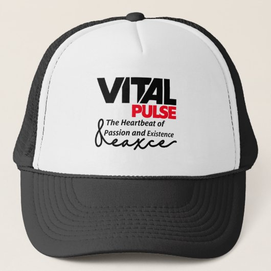 Vitalpulse Truckerkappe (Vorderseite)