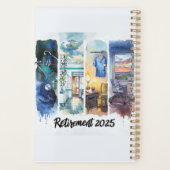 "Vitals Closed: Retired Nurse 2025 Life Planner" Planer (Rückseite)