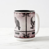 Vitam Aeternam Zweifarbige Tasse (VorderseiteRechts)