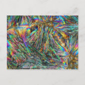 Vitamin B unter dem Mikroskop Postkarte (Vorderseite)