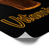 Vitamin Beer Lucky Shamrock Funny Patrick’s Day Me Poster (Ecke)