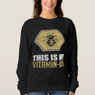 Vitamin-Biene-Bienen-Imker-Kinder Sweatshirt