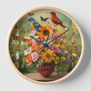 "Vitamin Bloom: Ein Bouquet von Wellness & Whimsy" Uhr