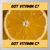 Vitamin C got? Poster (Vorne)