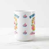 Vitamin C Meets Vitamin Sea-Tropical Flamingo Citr Kaffeetasse (Mittel)