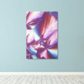 Vitamin-C- oder Ascorbinsäure-Kristalle Leinwanddruck (Insitu (Holzboden))