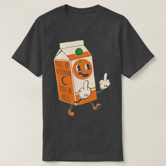 Vitamin C Sie in der Hölle T-Shirt (Design vorne)